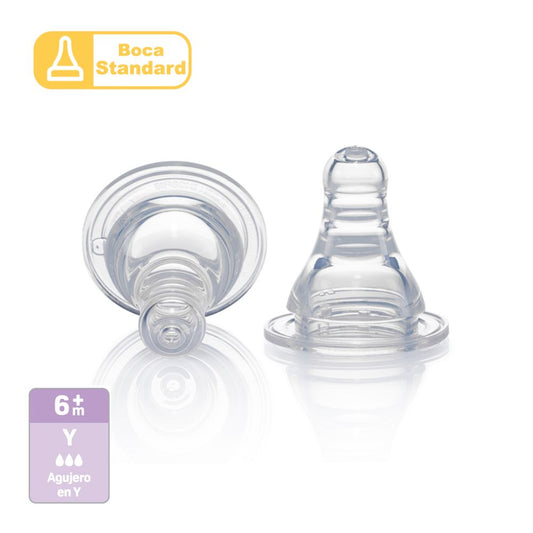 Mamadera Vidrio PIGEON Flexible 240ml 6m+