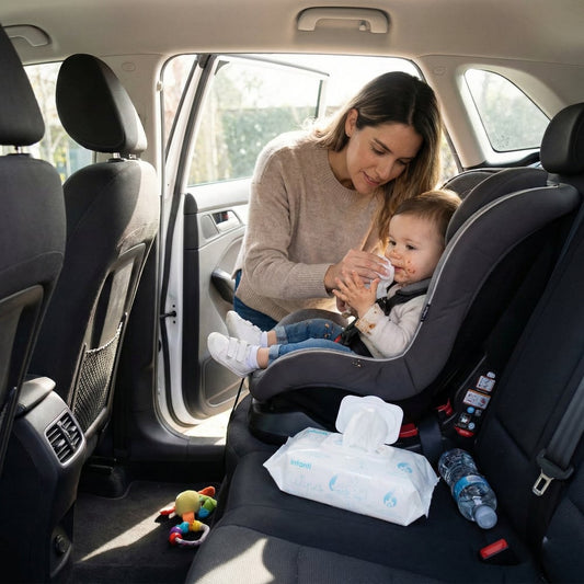 Pack Toallitas Húmedas de Agua INFANTI Wipes 2 x 80 Un.