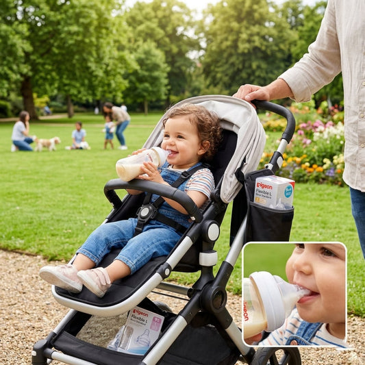 2 Tetinas de Silicona PIGEON Flexible -LL Boca Standard 12m+