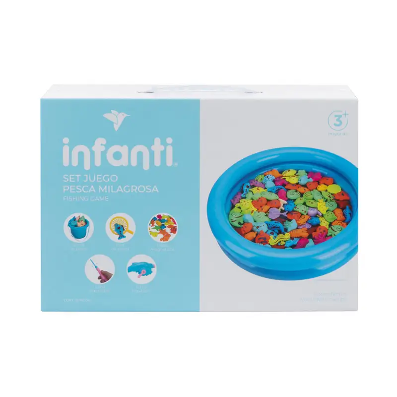 Piscina Set Juego Pesca Milagrosa INFANTI