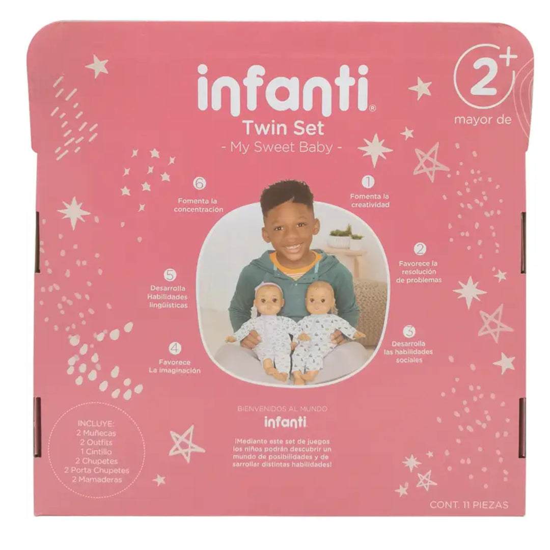 Muñecos Mellizos INFANTI Twin Set