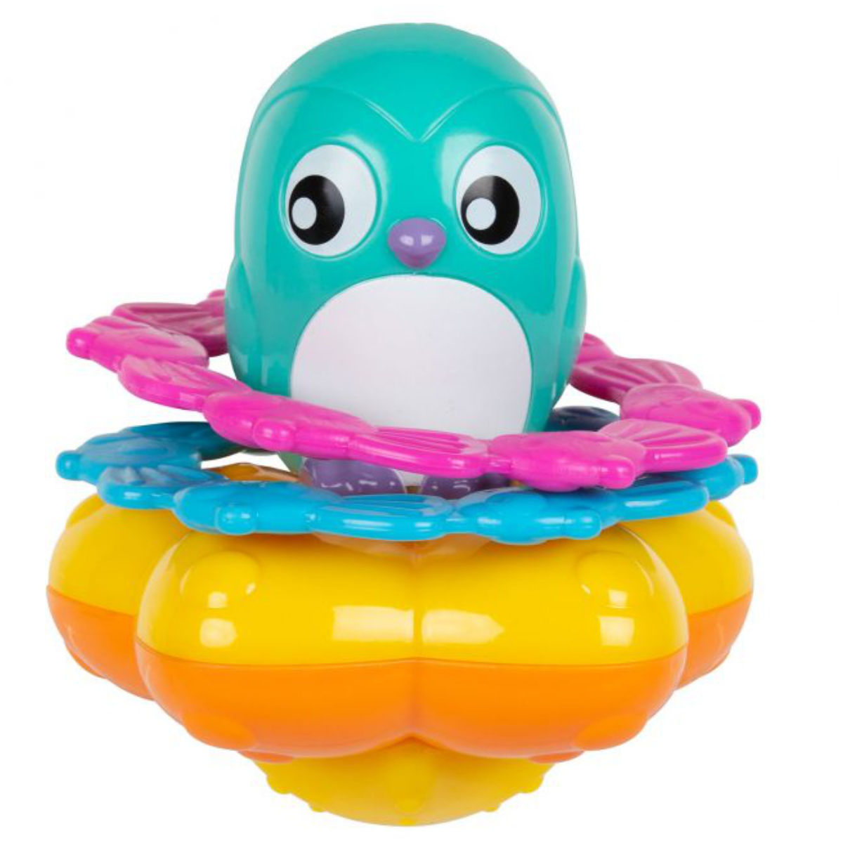 Juguete de Baño PLAYGRO Pingüino Flotante de Anillos