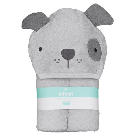 Toalla con Capucha para Bebé INFANTI Dog