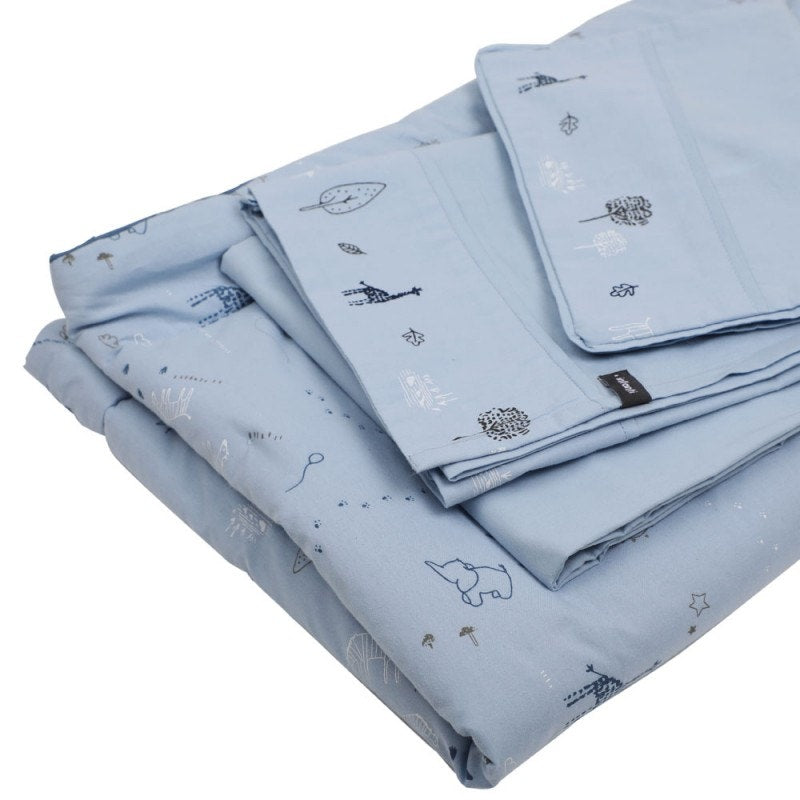 Set Cuna Colecho Celeste INFANTI