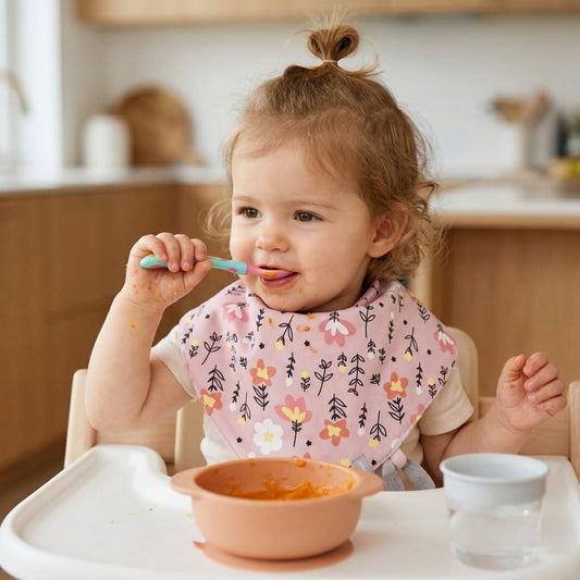 Bipack Baberos Impermeables INFANTI Flowers