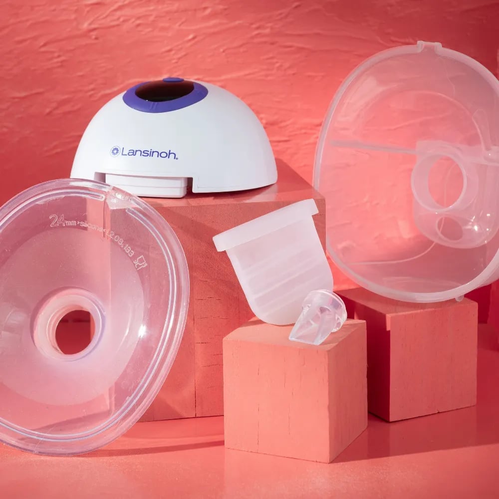 Extractor Eléctrico Portátil Lansinoh Discreet Duo
