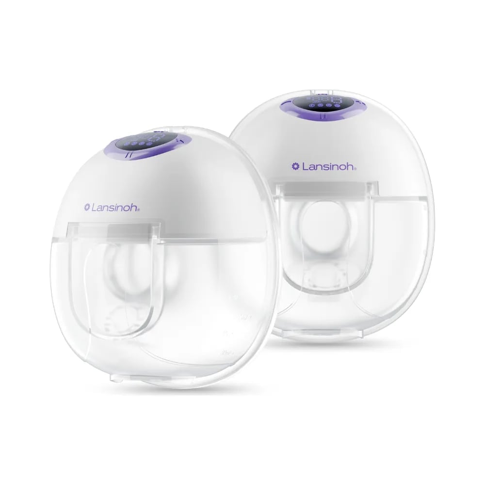 Extractor Eléctrico Portátil Lansinoh Discreet Duo