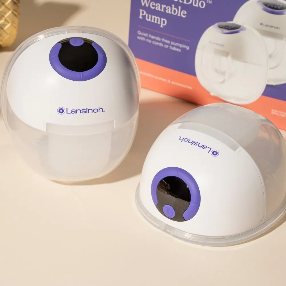 Extractor Eléctrico Portátil Lansinoh Discreet Duo