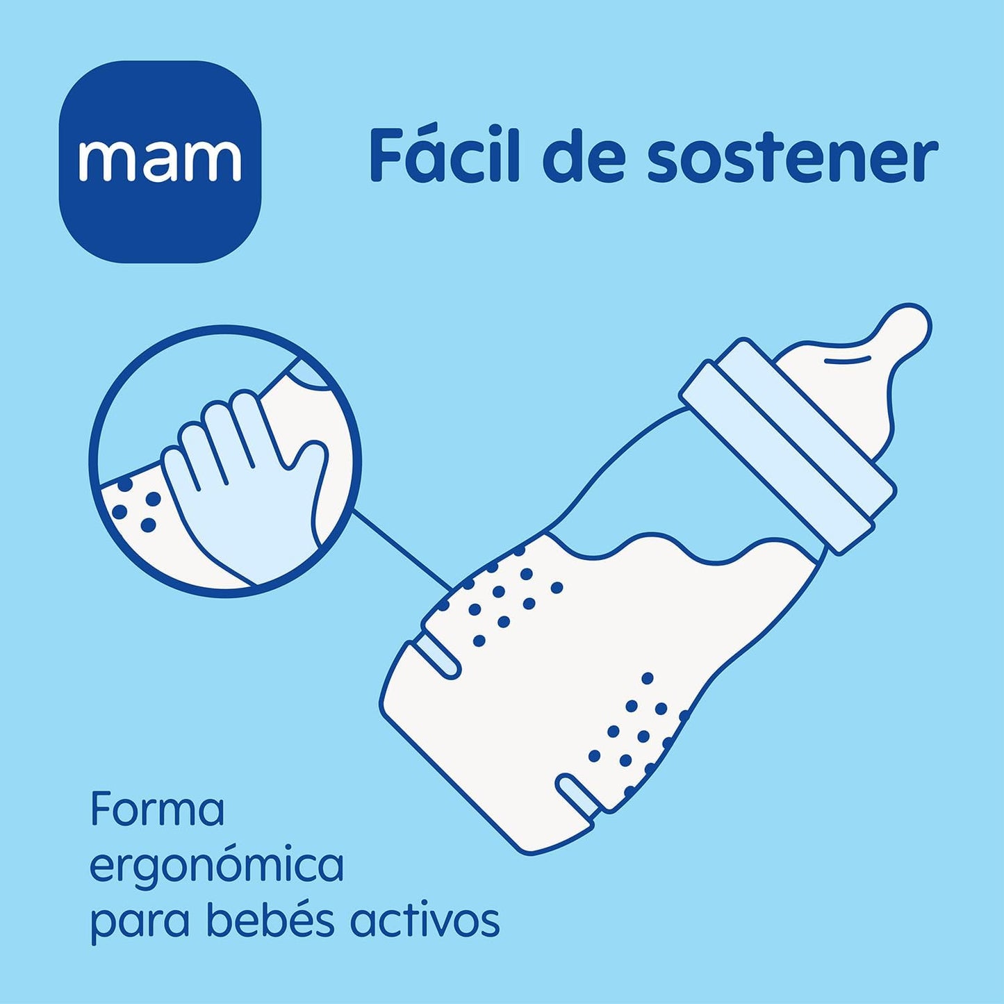 Mamadera MAM Easy Active Baby 4 meses+, 330ml