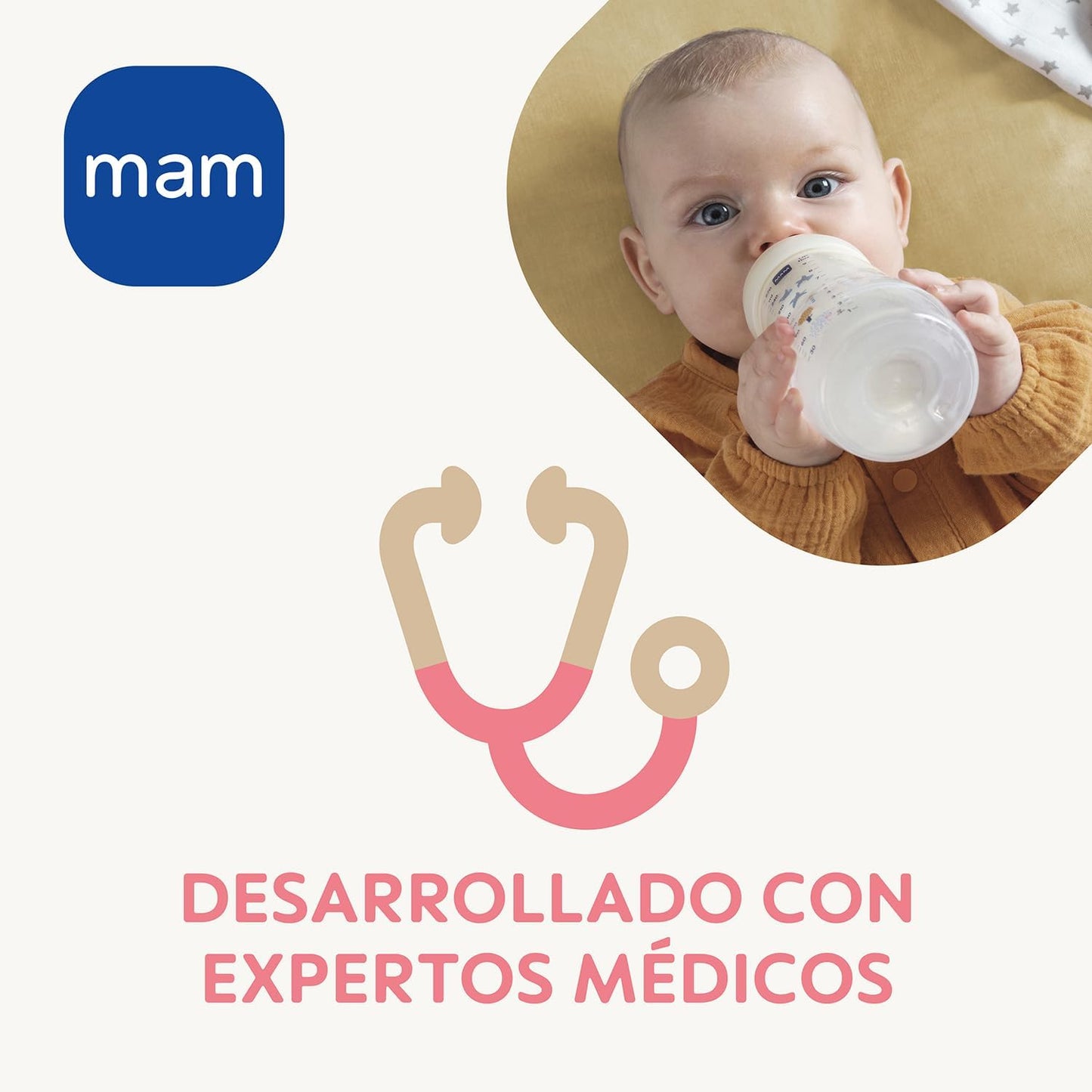 Mamadera MAM Easy Active Baby 4 meses+, 330ml