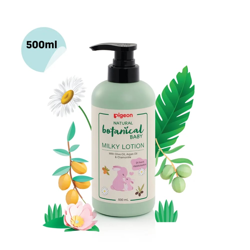 Loción PIGEON Natural Botanical para Bebé
