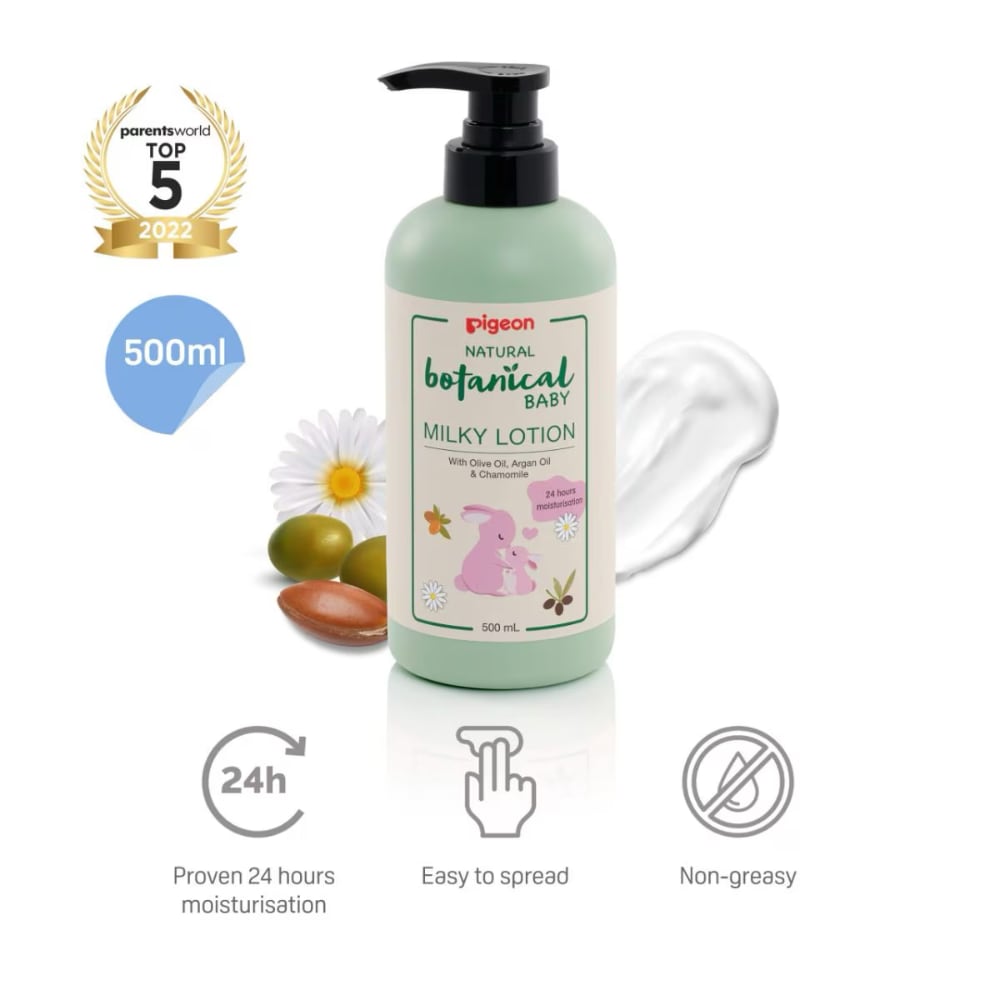 Loción PIGEON Natural Botanical para Bebé