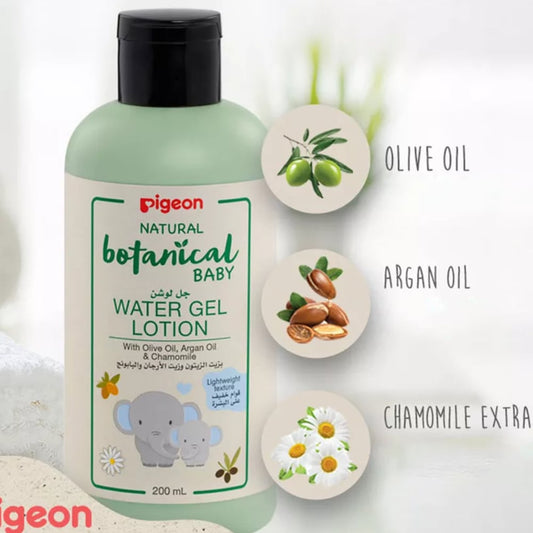 Gel Hidratante post Baño Botanical PIGEON Para Bebés 200ml