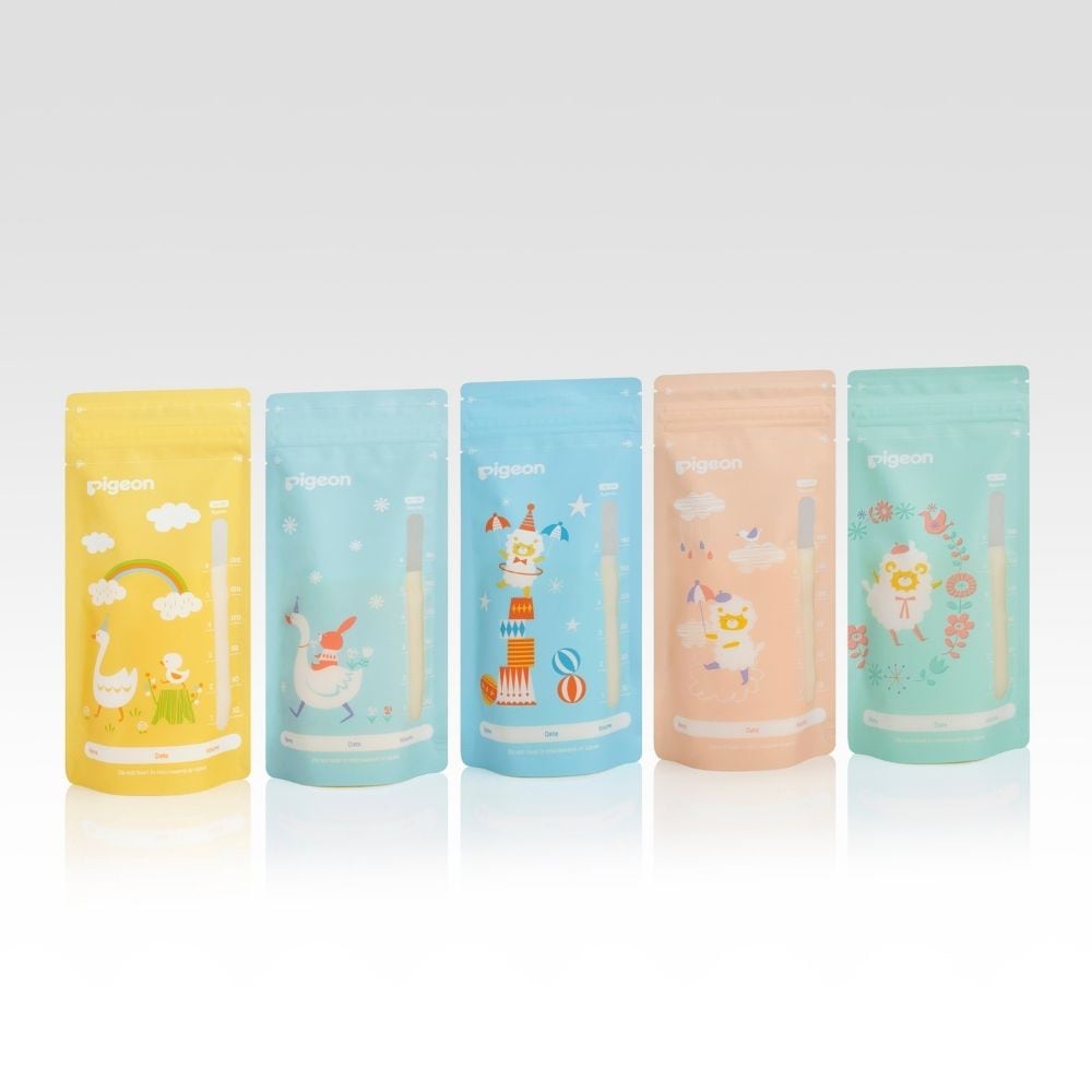 Bolsas Para Leche Materna 180 ml 25 PCS Animalitos