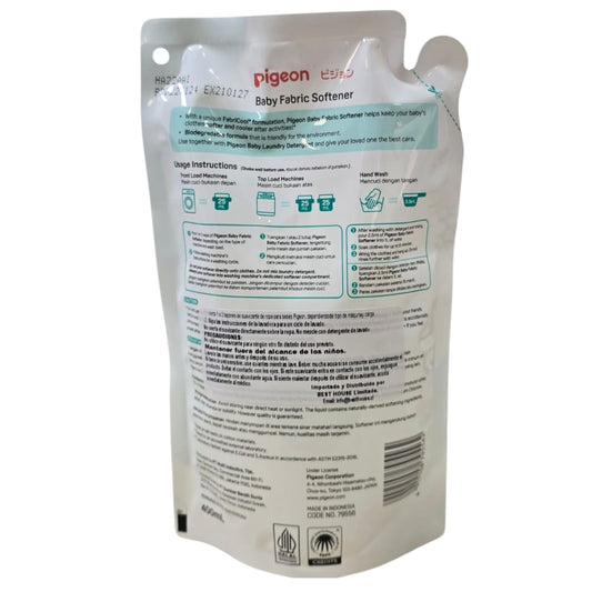 Suavizante De Ropa Para Bebés Recarga 400ml