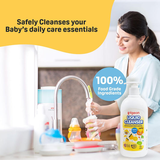 Limpiador de Mamaderas PIGEON Yuzu (Citrus) 450ml