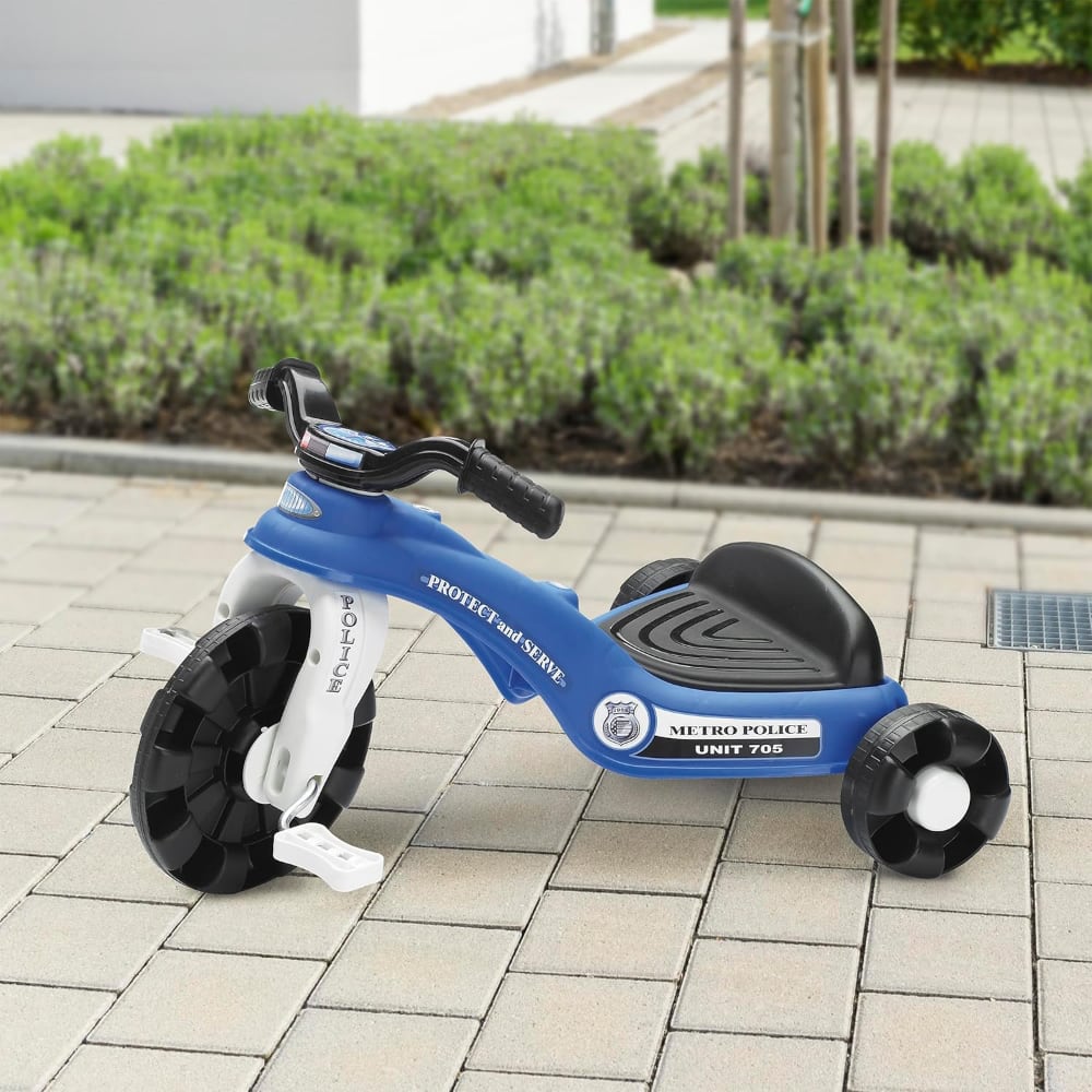 Triciclo American Plastic Police MiniTrike