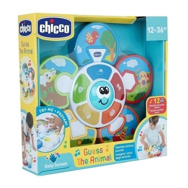 Juguete Musical CHICCO Adivina los Animalitos