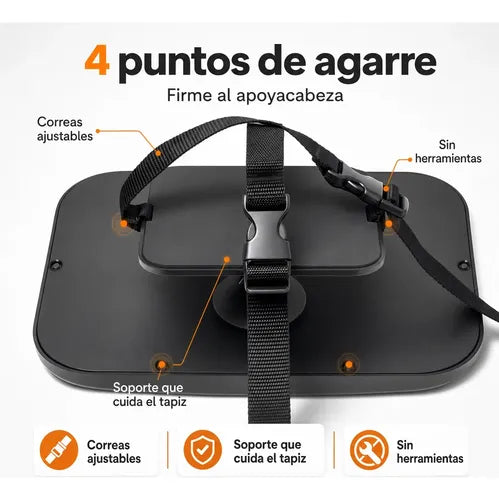 Espejo Retrovisor Para Bebé Auto Bbqool Mirror Xl Extra Gran
