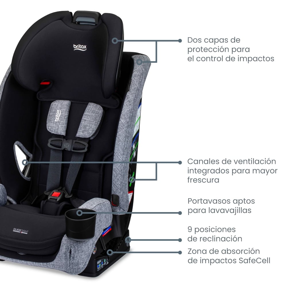 Silla de Auto Convertible BRITAX One4Life Slim