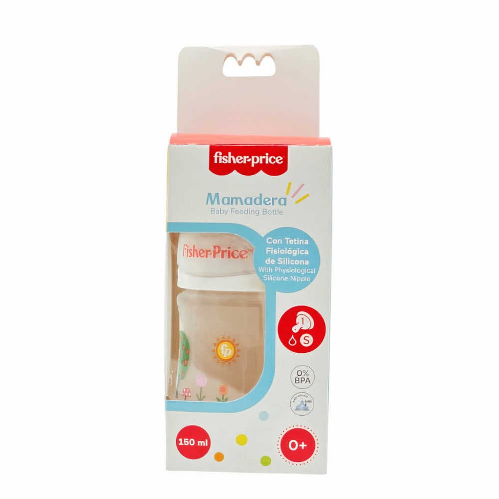 Mamadera Boca Ancha FISHER PRICE 150 ml