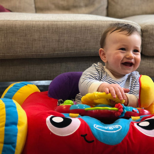 Auto de Musica y Luces para Bebés PLAYGRO, Rojo