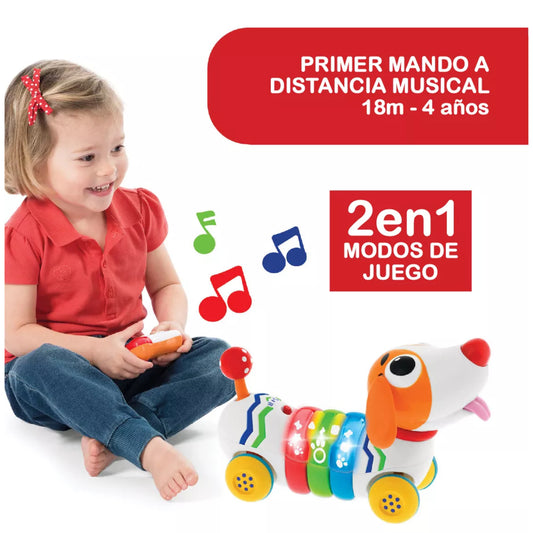 Perrito Interactivo DogReMi CHICCO con Control Remoto