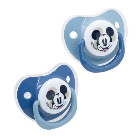 2 chupetes de entretencion Silicona DISNEY 6m+