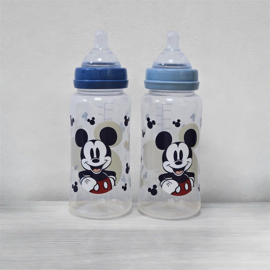 Set de 2 Mamaderas Boca Ancha 360ml DISNEY 0M+