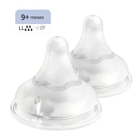 Tetina Boca Ancha SofTouch PIGEON LL 9m+, 2 Unidades