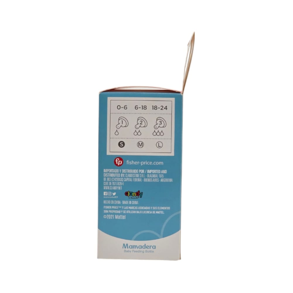 Mamadera Boca Ancha FISHER PRICE 150 ml