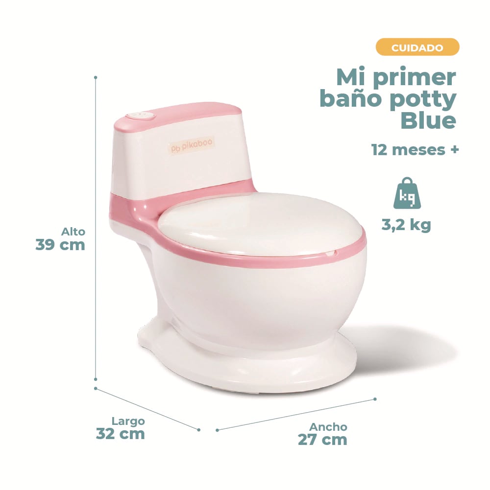 Bacinica Mi Primer Baño Potty PIKABOO