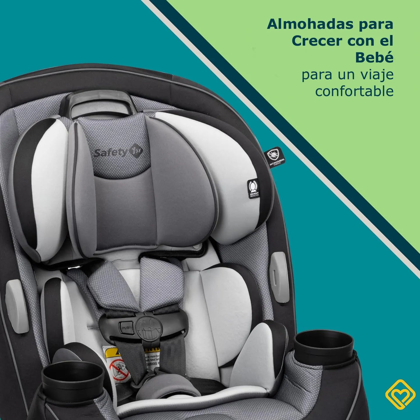 Silla de Auto Convertible SAFETY 1ST Grow And Go All in One, Shadow