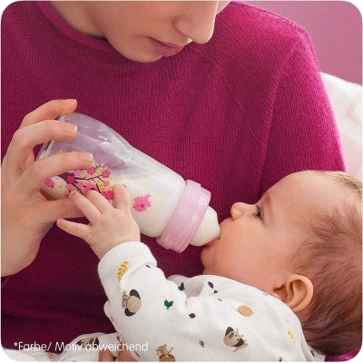 Mamadera de Vidrio MAM Feel Good 260ml, 2 meses+