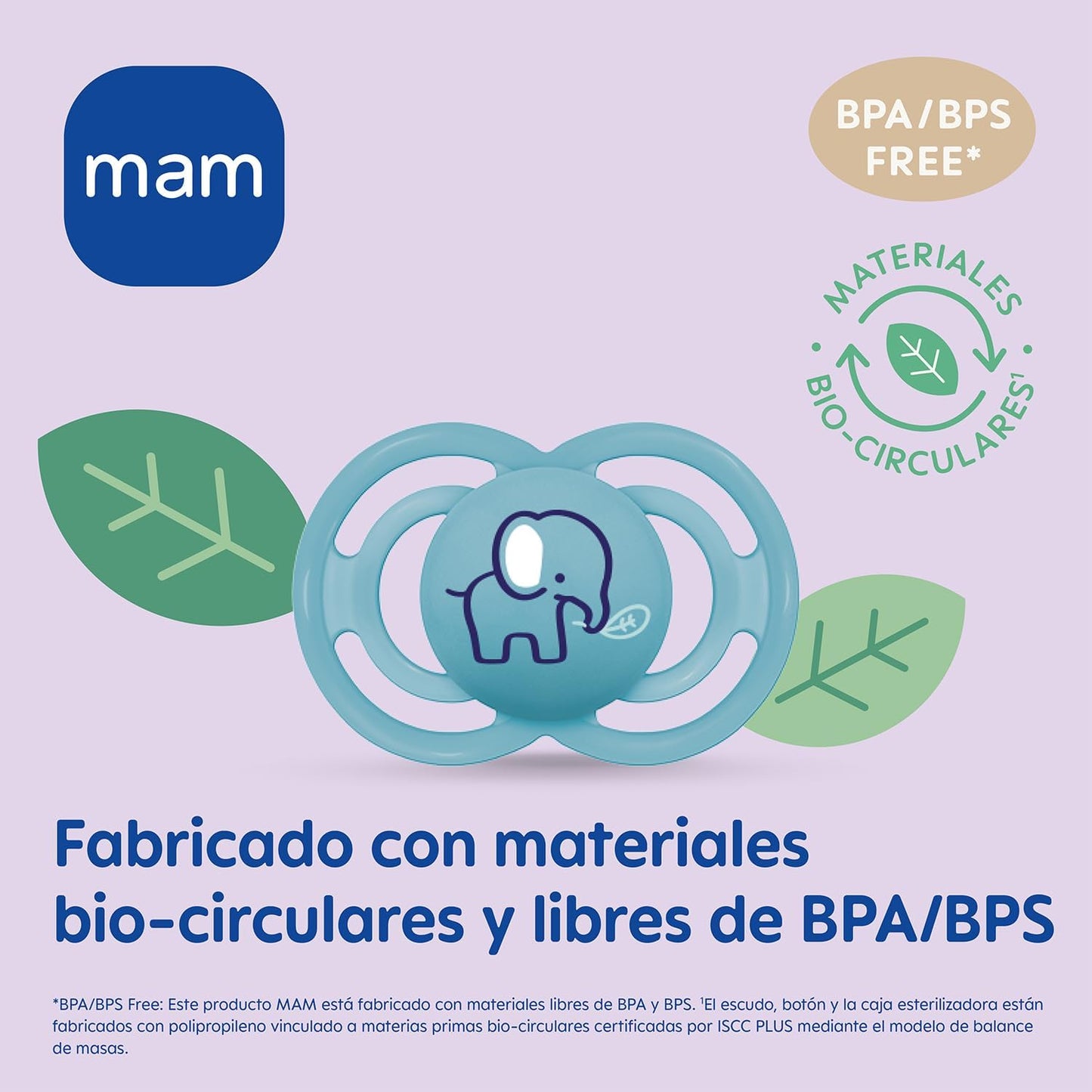 2 Chupetes de Silicona SkinSoft MAM Crystal con Caja Esterilizadora, 6 Meses +