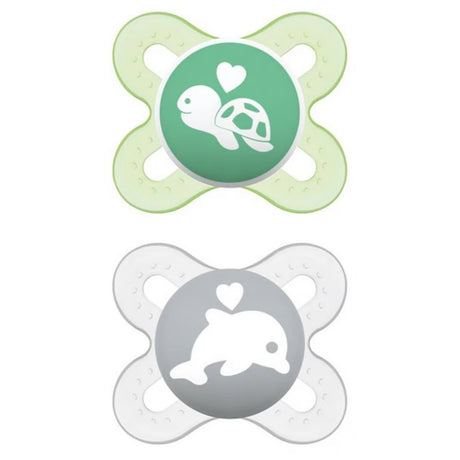 2 Chupetes de Silicona SkinSoft MAM Start 0-2m+