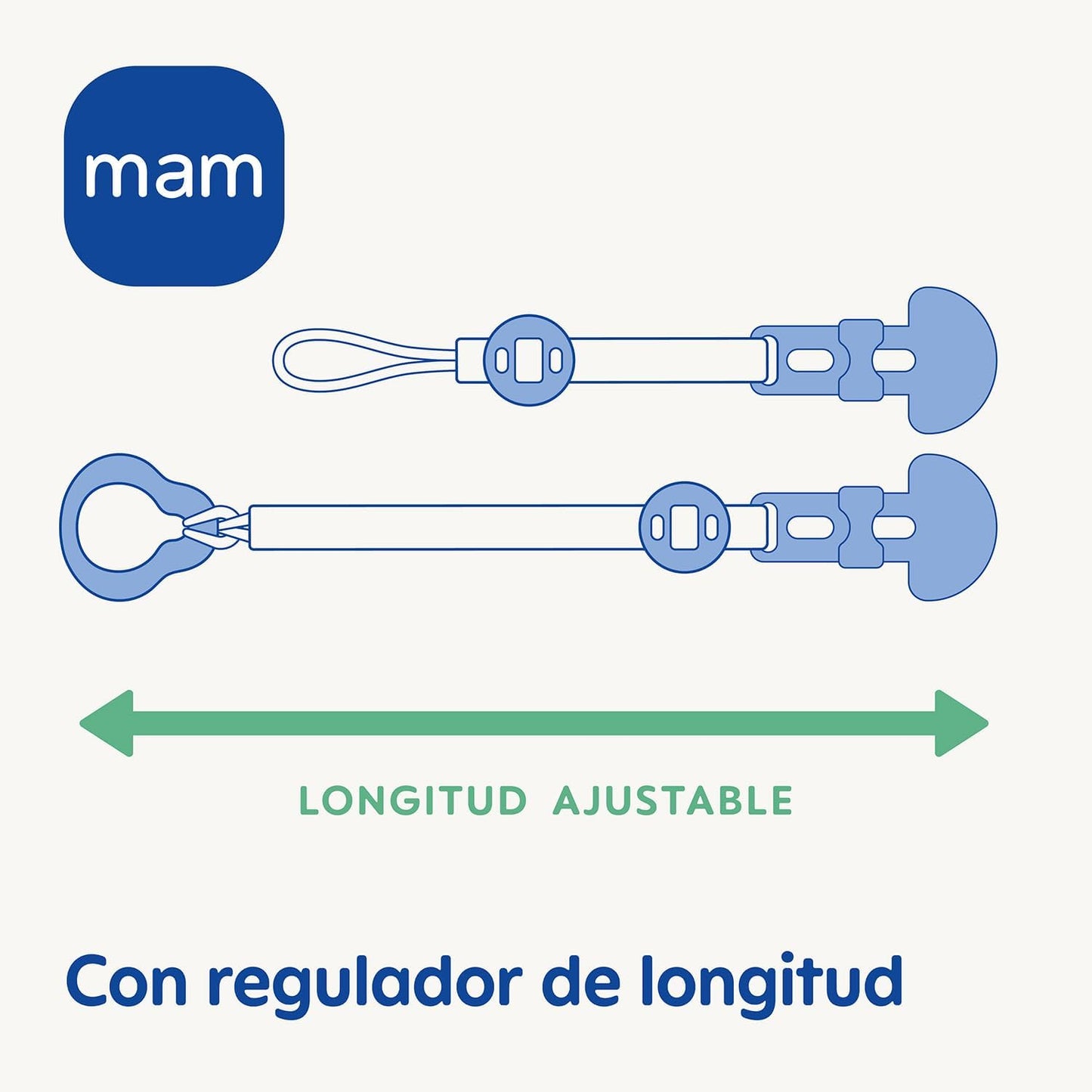 Prendedor MAM Portachupete Clip + Cobertor Diseños variados