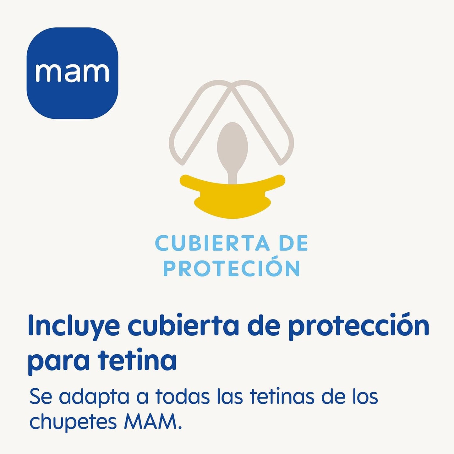 Prendedor MAM Portachupete Clip + Cobertor Diseños variados