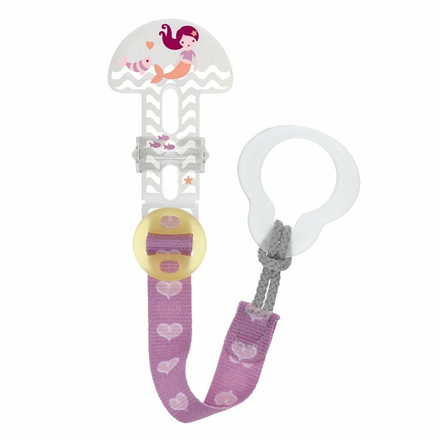 Prendedor MAM Portachupete Clip + Cobertor Diseños variados