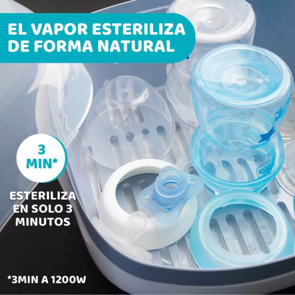 Esterilizador de Mamadera CHICCO para Microondas