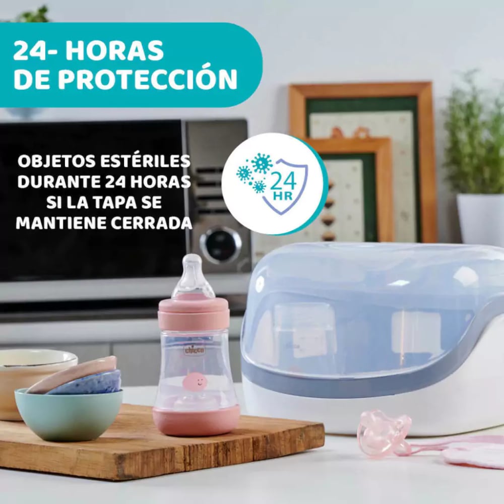 Esterilizador de Mamadera CHICCO para Microondas