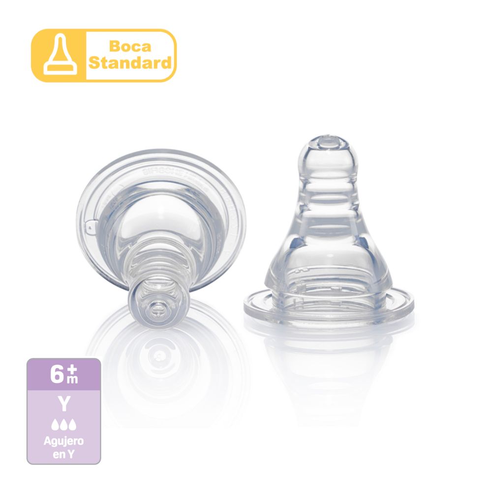 Mamadera Vidrio PIGEON Flexible 6 meses+, 240ml