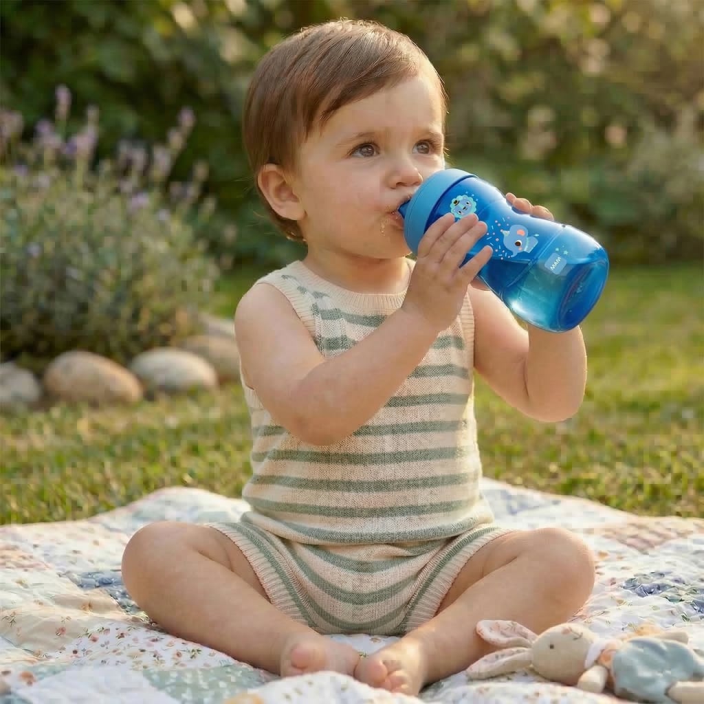 Vaso Antiderrame Boquilla Dura MAM Sport 12m+ 330ml