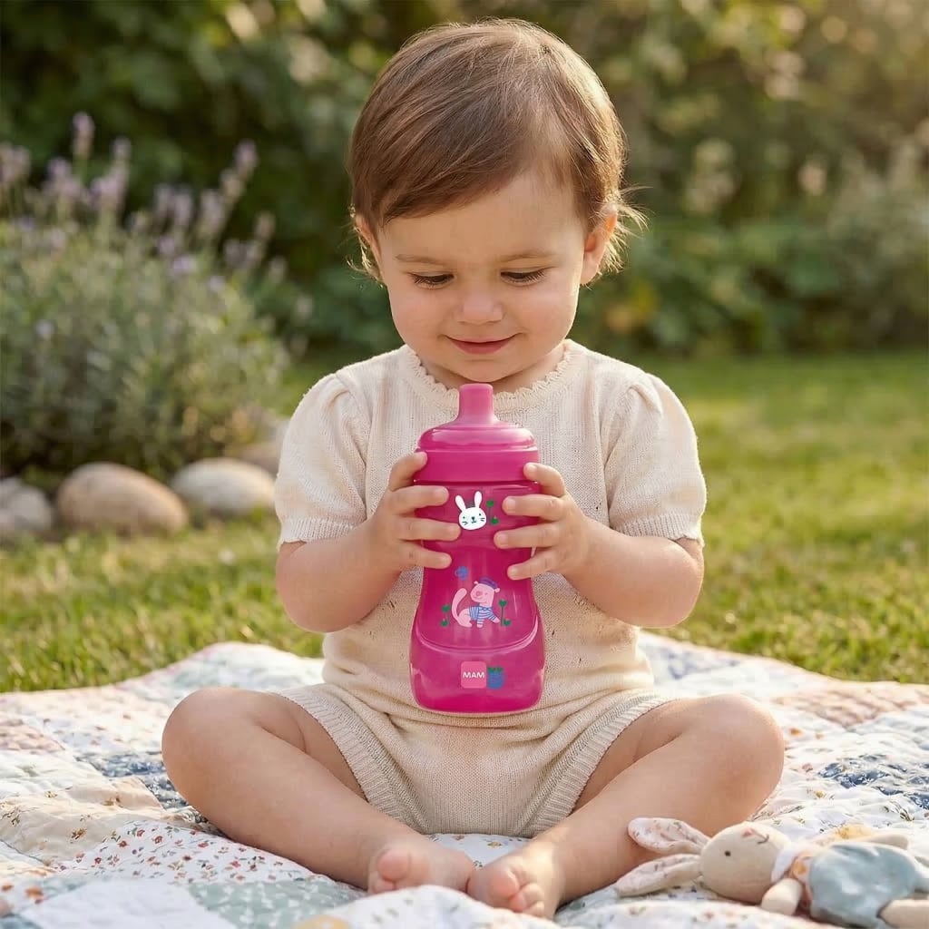 Vaso Antiderrame Boquilla Dura MAM Sport 12m+ 330ml