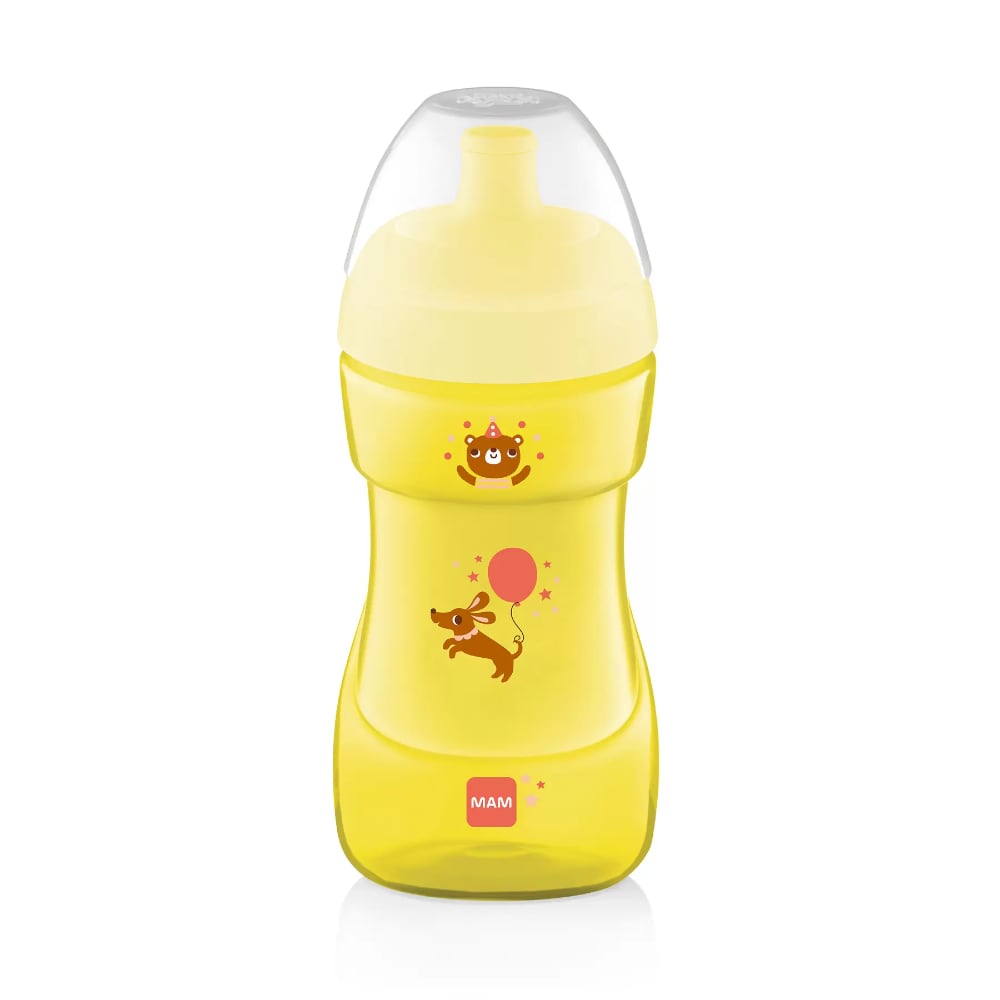 Vaso Antiderrame Boquilla Dura MAM Sport 12M+ 330ml