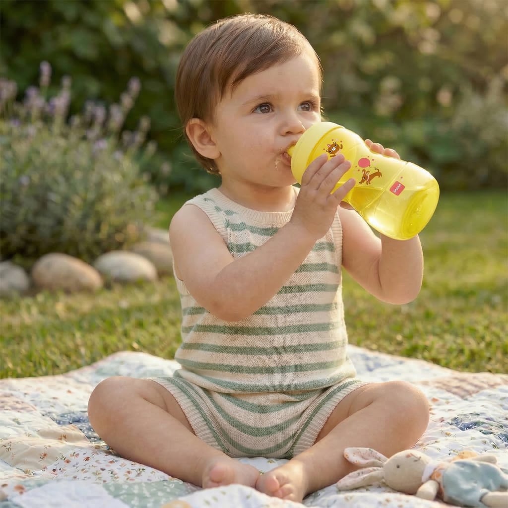 Vaso Antiderrame Boquilla Dura MAM Sport 12m+ 330ml