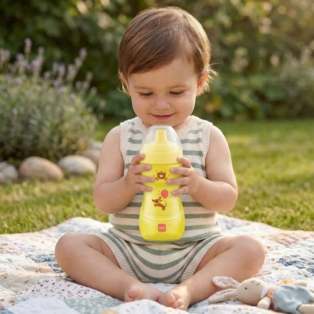Vaso Antiderrame Boquilla Dura MAM Sport 12m+ 330ml