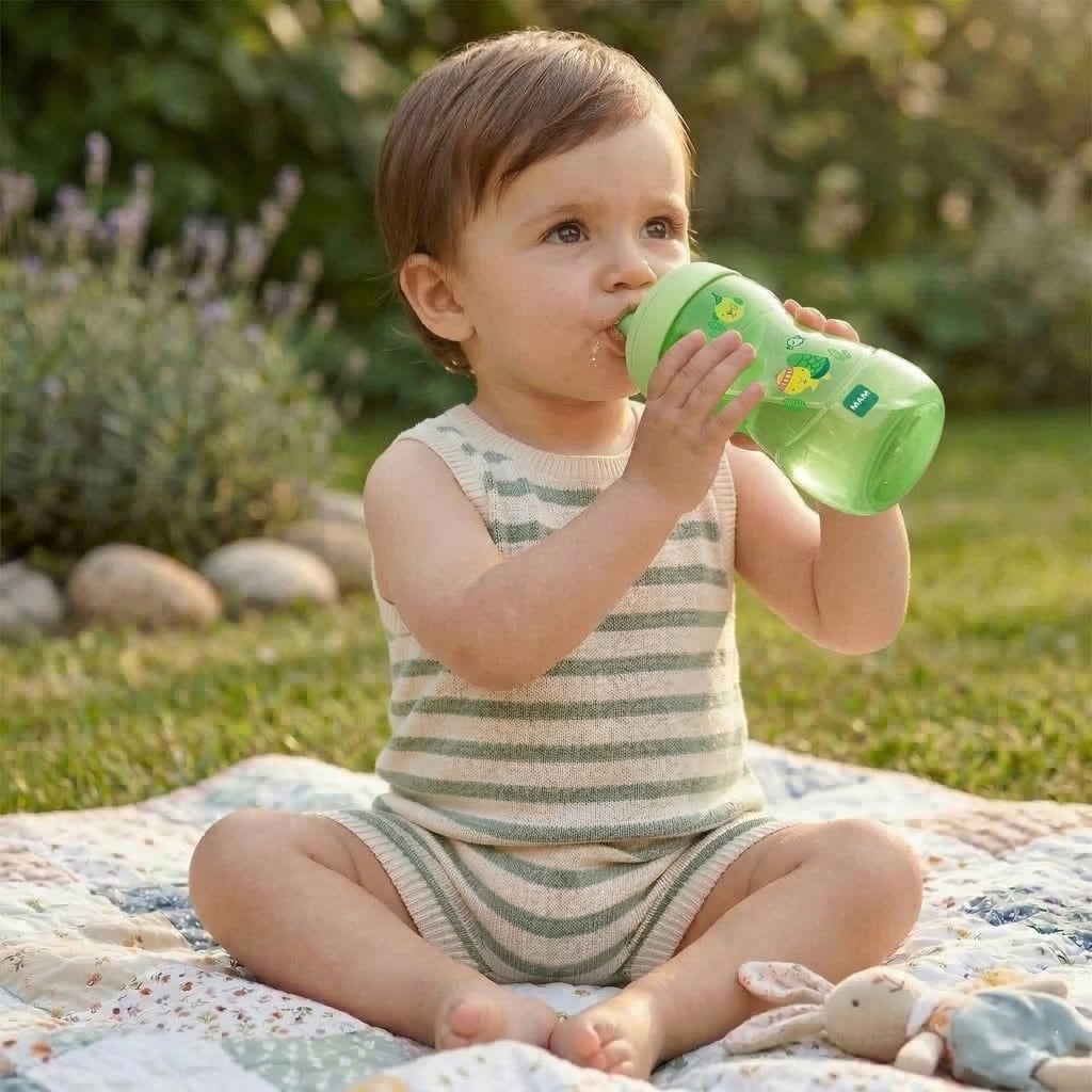 Vaso Antiderrame Boquilla Dura MAM Sport 12m+ 330ml