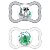 2 Chupetes de Silicona SkinSoft MAM Air 6 meses+