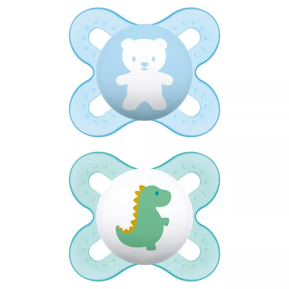 2 Chupetes de Silicona SkinSoft MAM Start 0-2 Meses